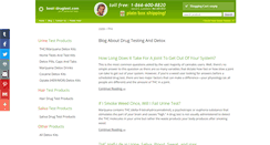 Desktop Screenshot of blog.best4drugtest.com