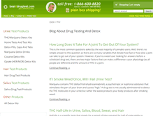 Tablet Screenshot of blog.best4drugtest.com